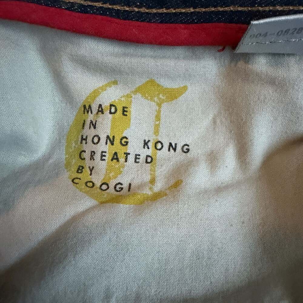 Vintage COOGI Men's Wide Leg Baggy Denim Jeans 40x34 Embroidered - Picture 5 of 6